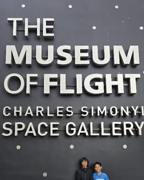 MUSEUM OF FLIGHT, from G Squad Ohana’s Instagram recommendation