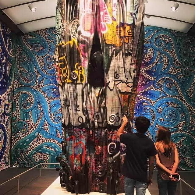 Modern Art Museum of Fort Worth, from Karlie Does Dallas’s Instagram coverage
