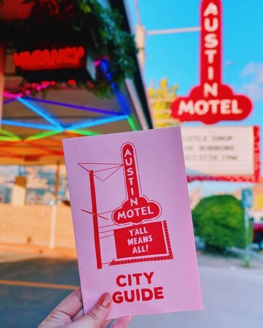Austin Motel, from Karlie Does Dallas’s Instagram coverage