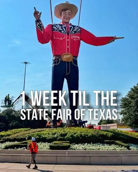 Fair Park, from Karlie Does Dallas’s Instagram coverage