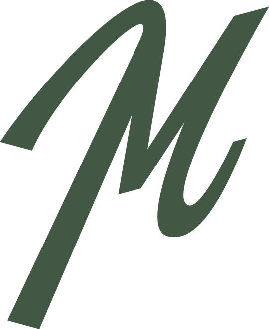 Mr.Eats305 green M monogram